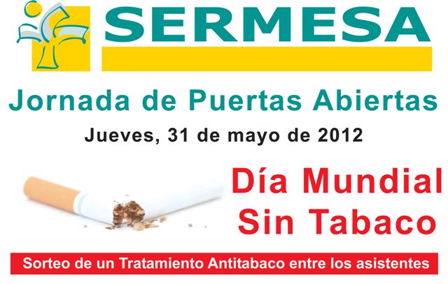 Día Mundial sin Tabaco en SERMESA 31 mayo 2012