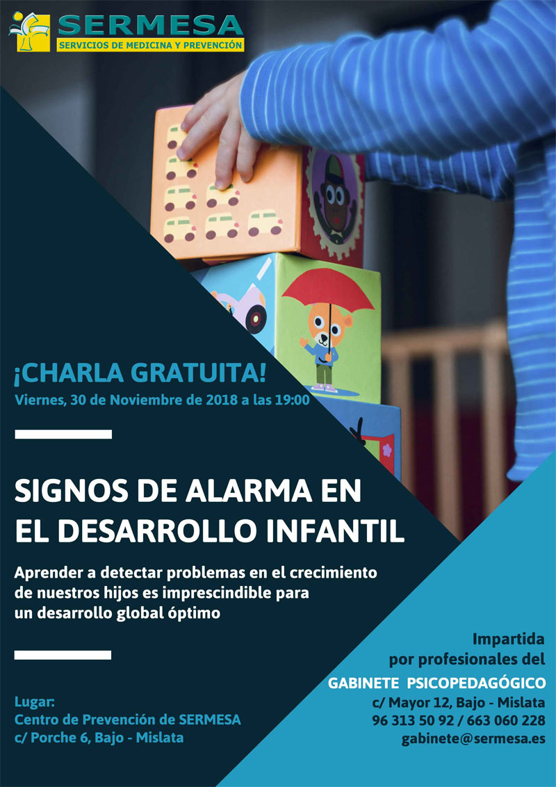 Charla Signos de Alarma en el Desarrollo Infantil